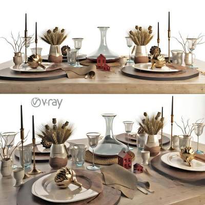 现代餐桌餐具 盘子